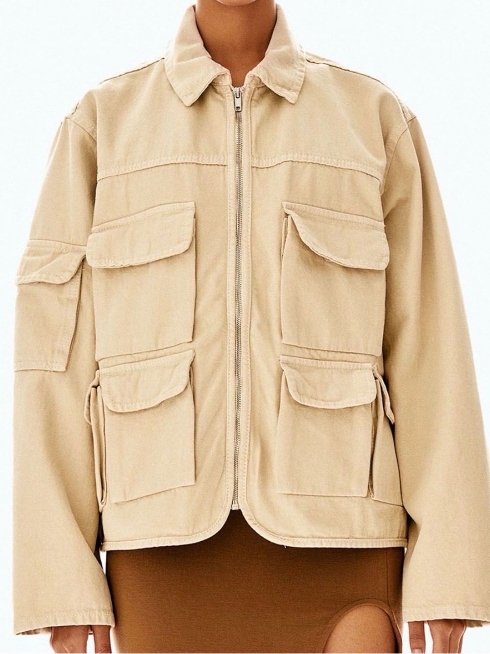 HM denim utility jacket